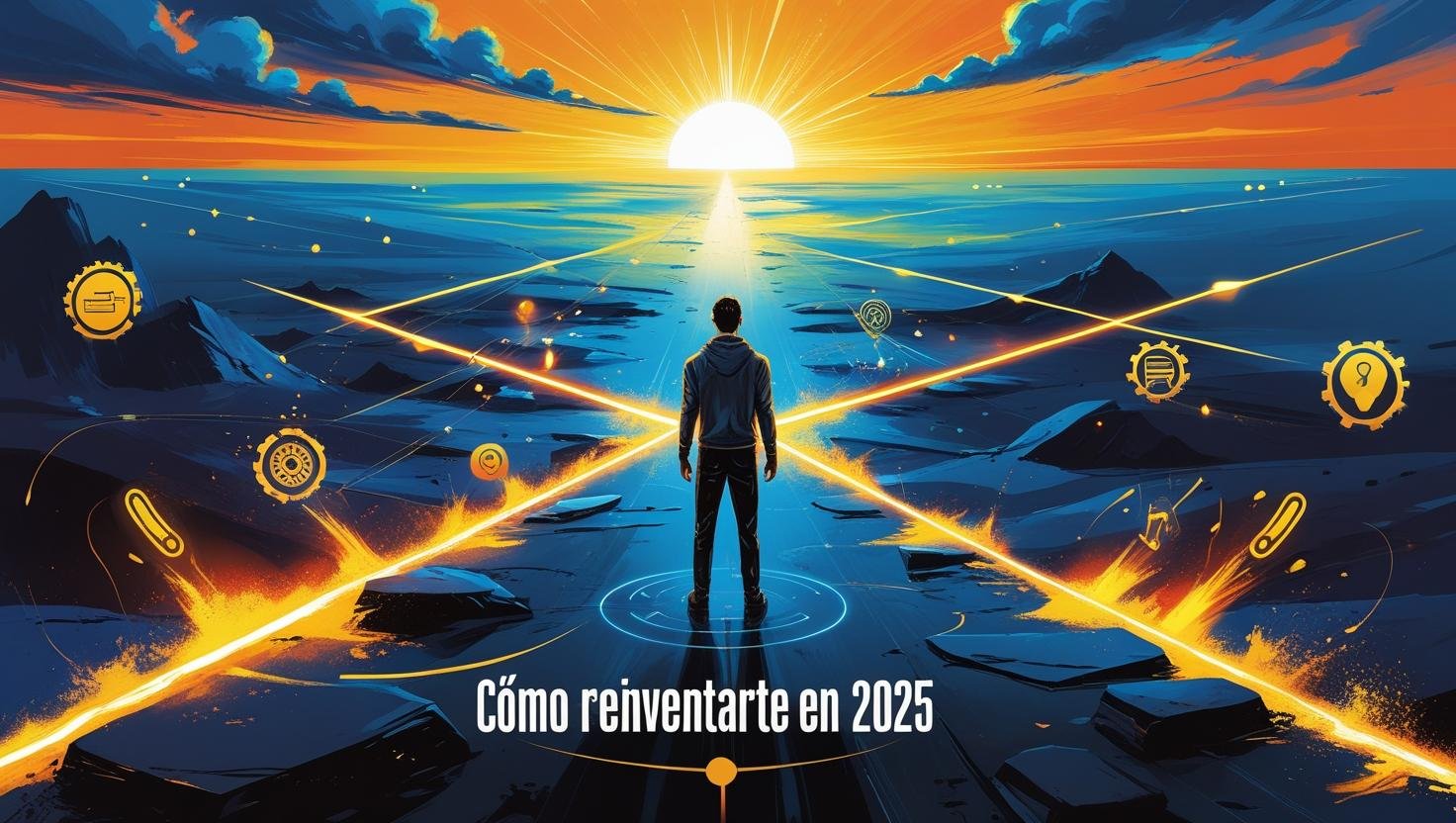 Cómo reinventarte profesionalmente en 2025 y encontrar tu verdadera pasión