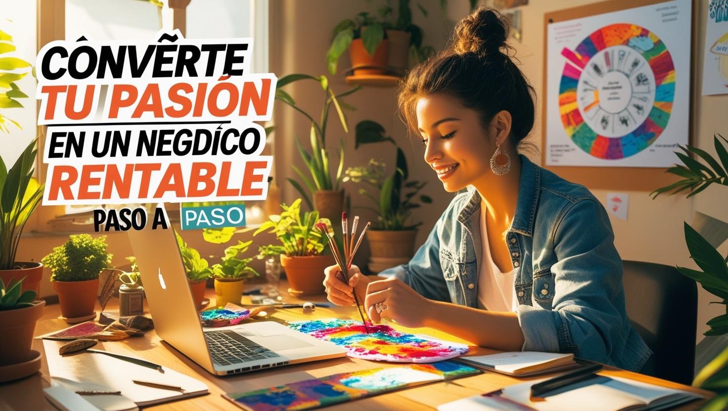 Cómo hacer de tu pasión un negocio rentable y sostenible